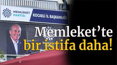 Memleket’te bir istifa daha!